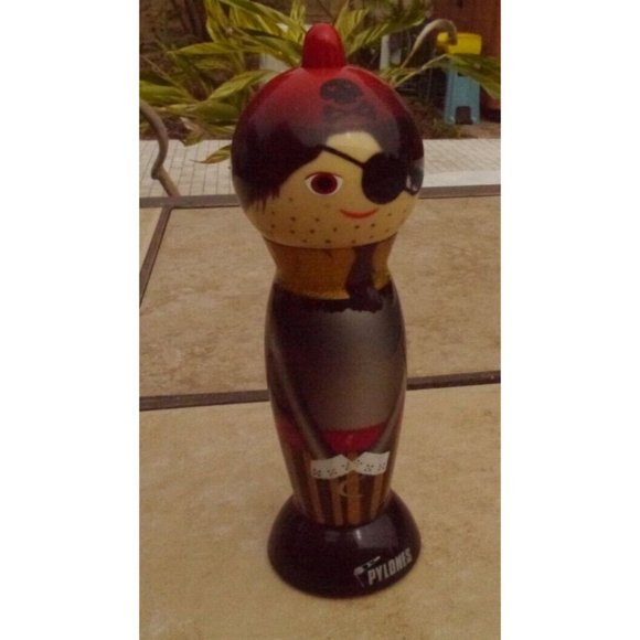 Pylones Pirate Multicolor Salt or Pepper Mill Grinder French Figurine - Picture 1 of 11